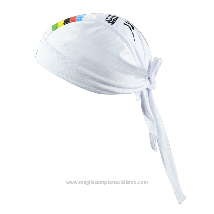 2015 Quick step Bandana Ciclismo Bianco